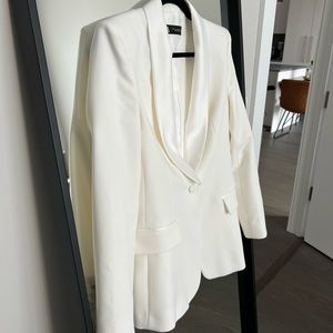 White Zara Blazer